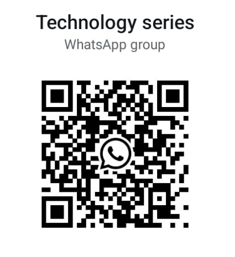 WhatsApp QR Code to join Technology Series group